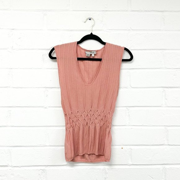 Tops Kay Unger Blush Pink Top Poshmark